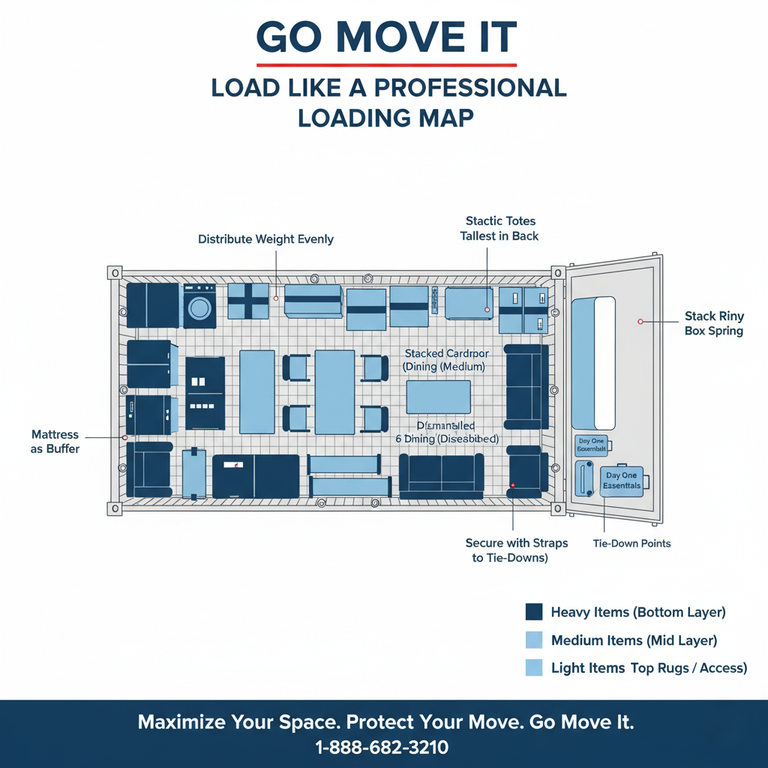 How to Pack Your Portable Storage Container for a Smooth Move